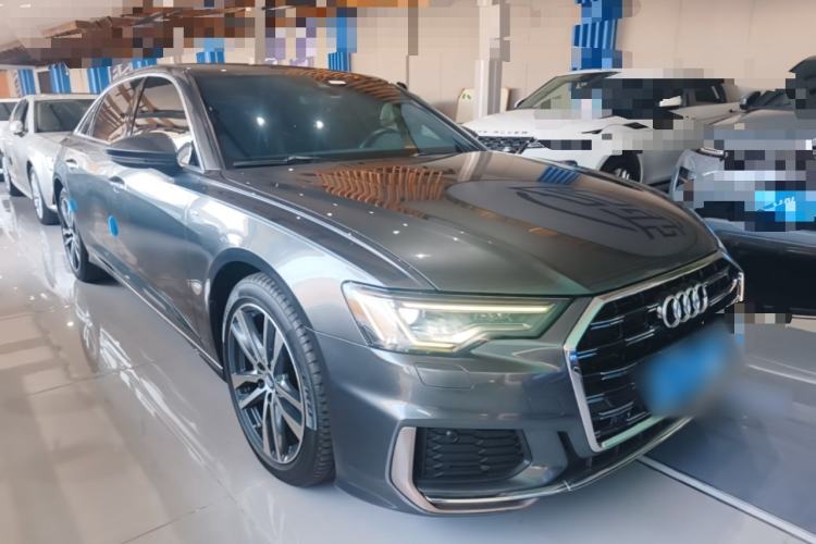 Used Audi A6L 2019 40 TFSI Luxury Dynamic Model Front Right 45 Deg
