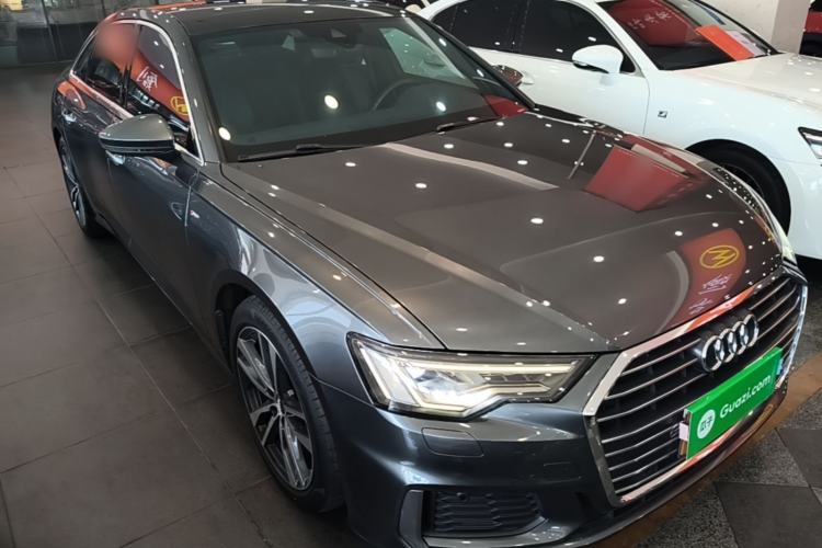 Used Audi A6L 2019 40 TFSI Luxury Dynamic Model Front Right 45 Deg