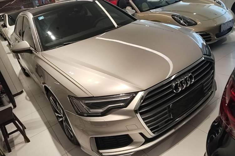 Used Audi A6L 2019 45 TFSI Prestige Dynamic Edition Front Right 45 Deg