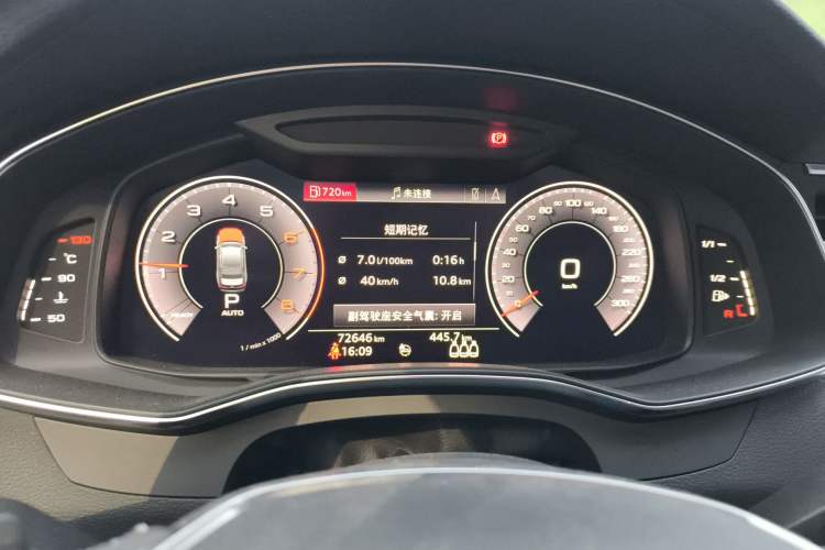 Used Audi A6L 2019 40 TFSI Luxury Dynamic Model Instrument Cluster
