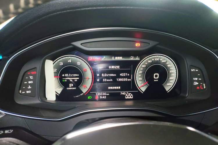 Used Audi A6L 2019 40 TFSI Luxury Dynamic Model Instrument Cluster