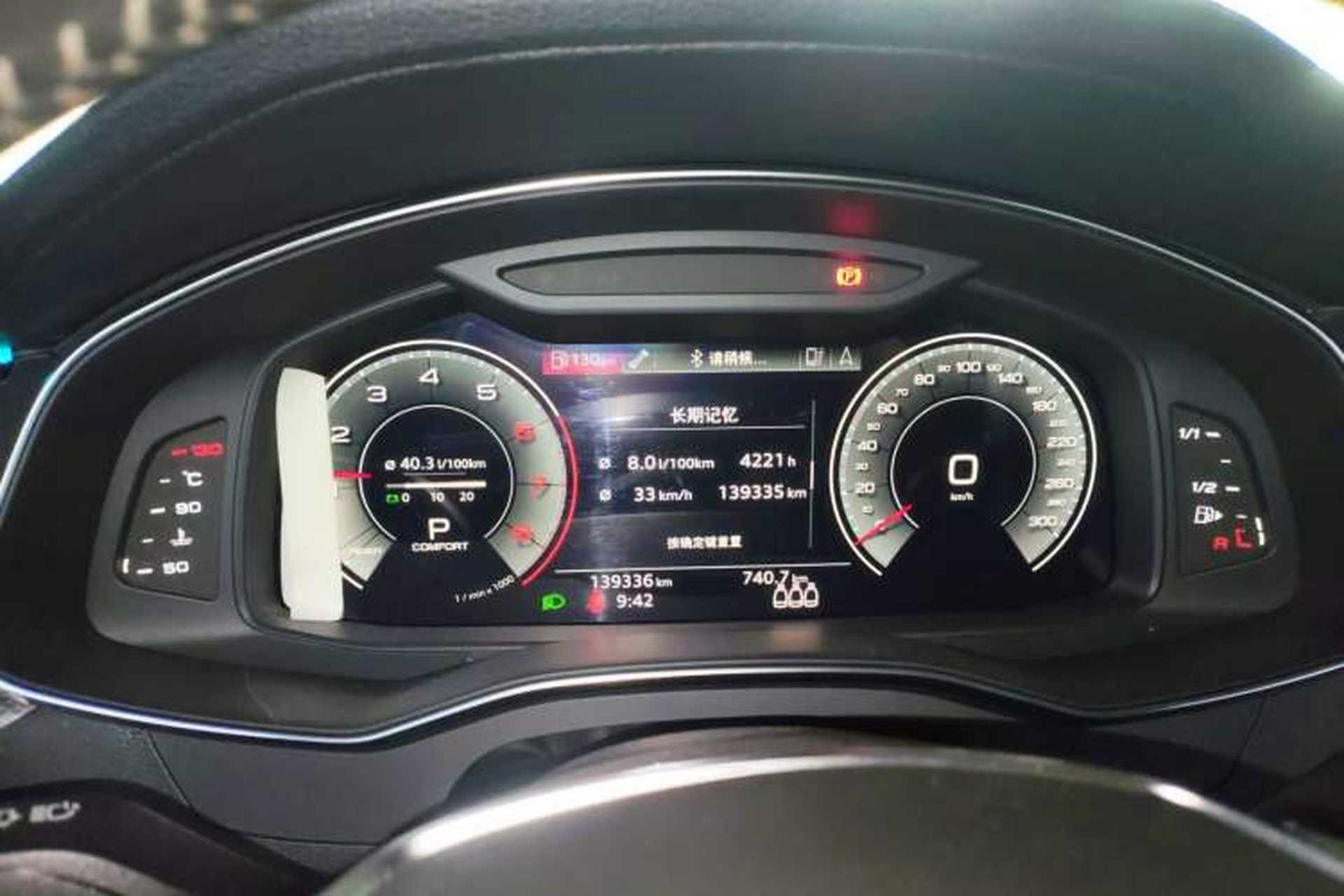 Used Audi A6L 2019 40 TFSI Luxury Dynamic Model Instrument Cluster
