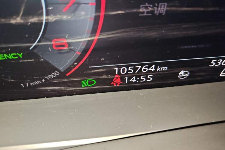 Used Audi A6L 2019 45 TFSI Prestige Dynamic Edition Odometer Close Up
