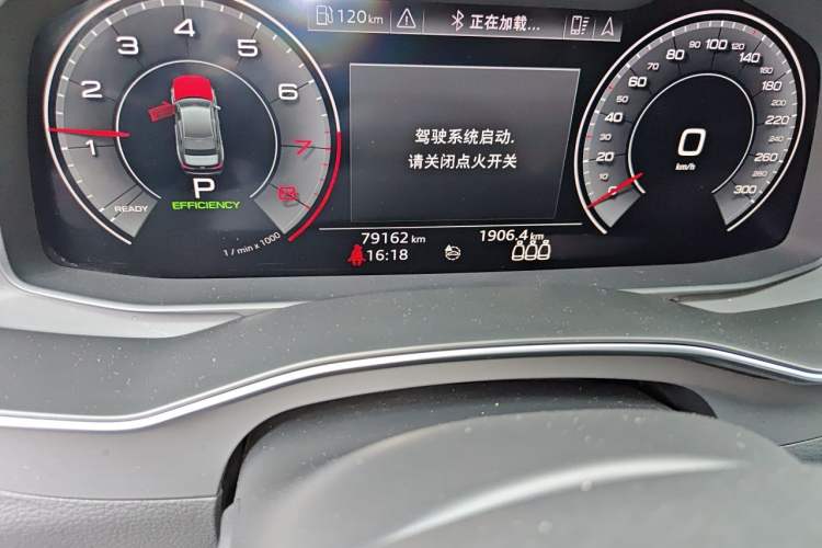 Used Audi A6L 2019 45 TFSI Prestige Dynamic Edition Odometer Close Up
