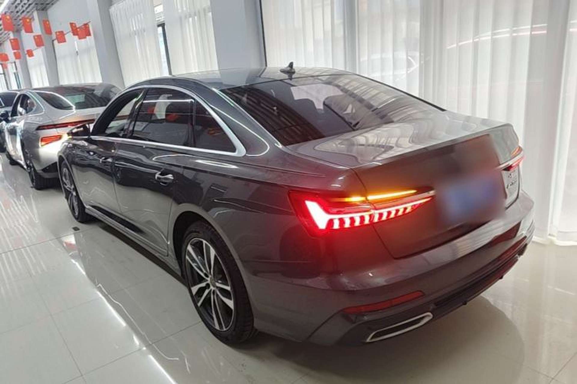 Used Audi A6L 2019 40 TFSI Luxury Dynamic Model Rear Left 45 Deg