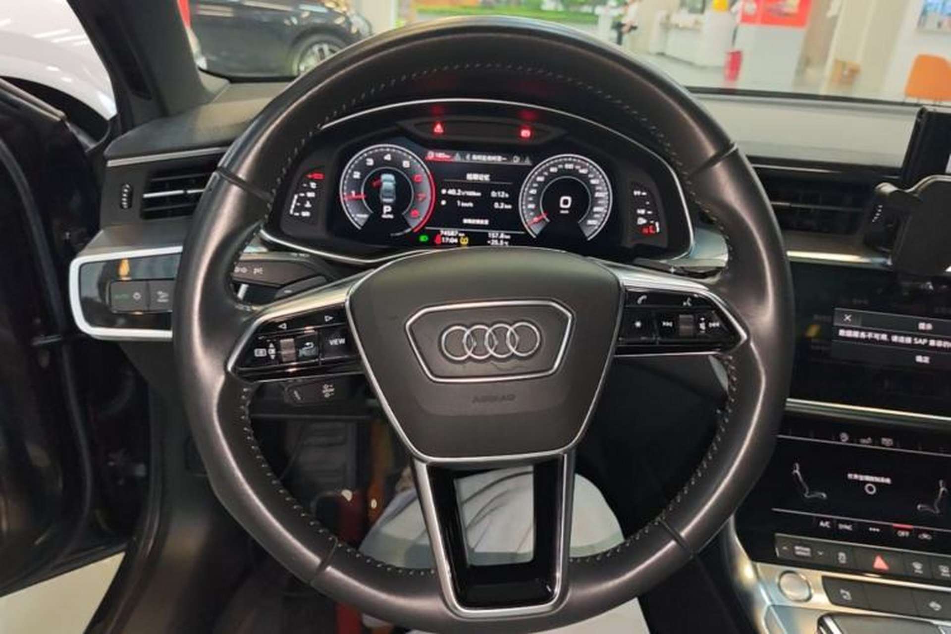 Used Audi A6L 2019 40 TFSI Luxury Dynamic Model Steering Wheel