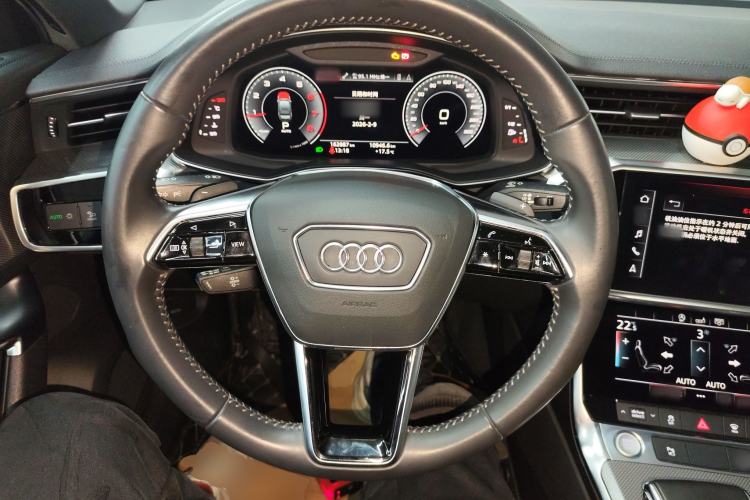 Used Audi A6L 2019 40 TFSI Luxury Dynamic Model Steering Wheel