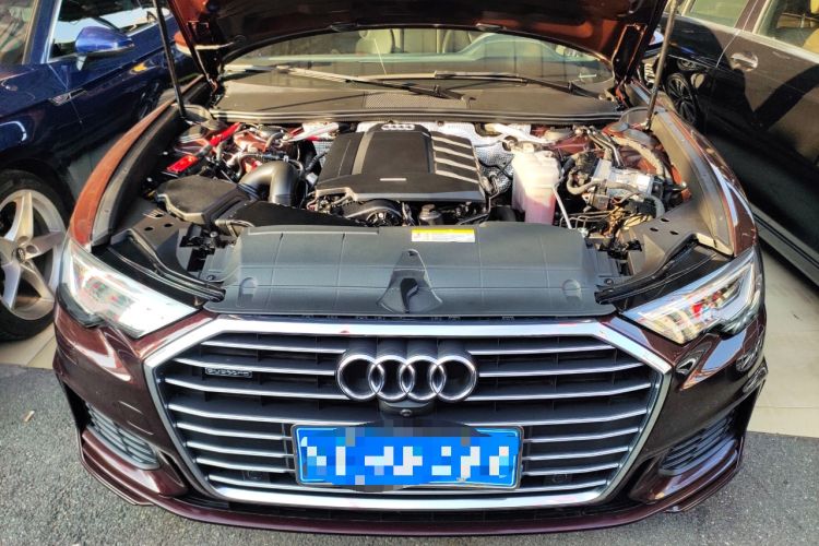 Used Audi A6L 2019 45 TFSI quattro Prestige Dynamic Edition Engine Bay
