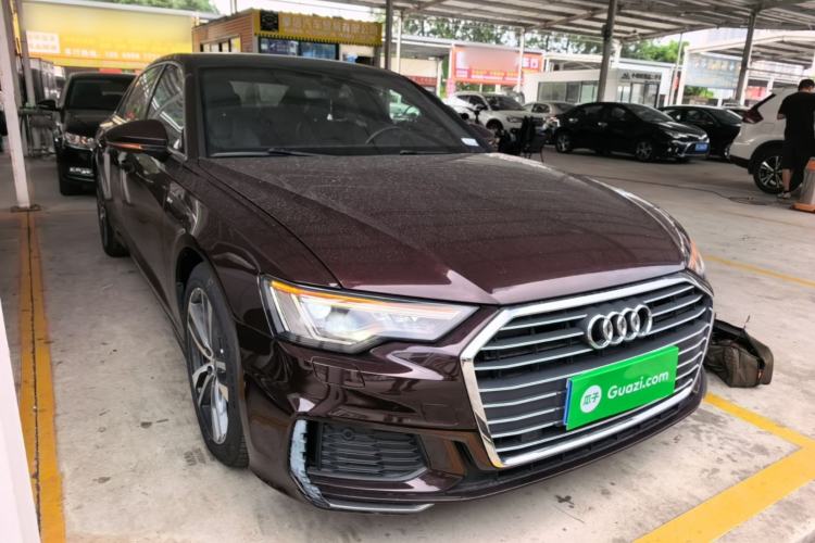 Used Audi A6L 2019 45 TFSI Prestige Dynamic Edition Front Right 45 Deg