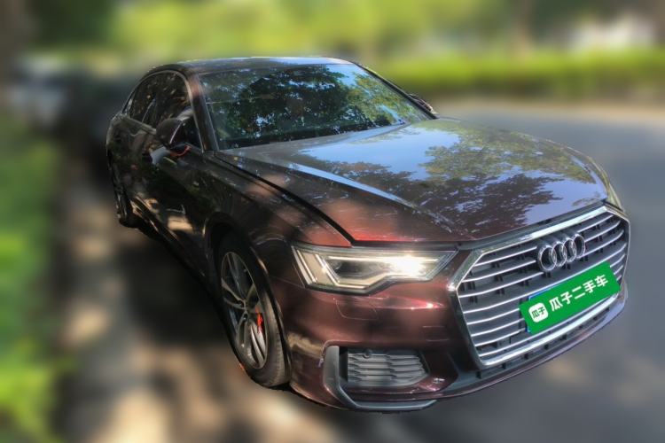 Used Audi A6L 2019 45 TFSI Prestige Dynamic Edition Front Right 45 Deg