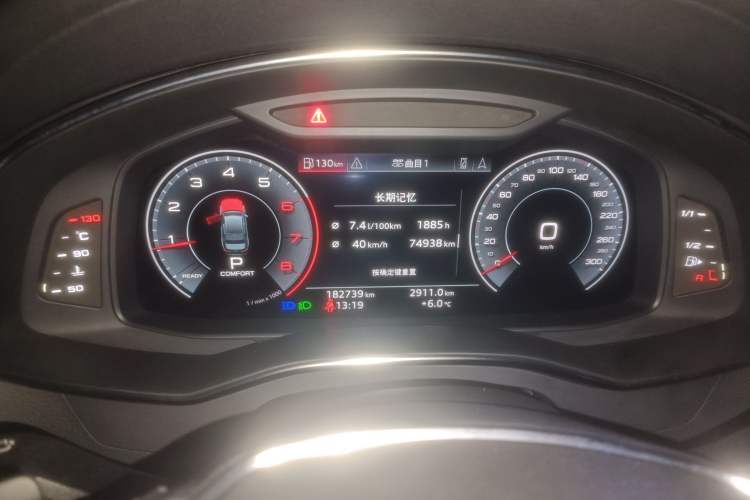 Used Audi A6L 2019 40 TFSI Luxury Dynamic Model Instrument Cluster