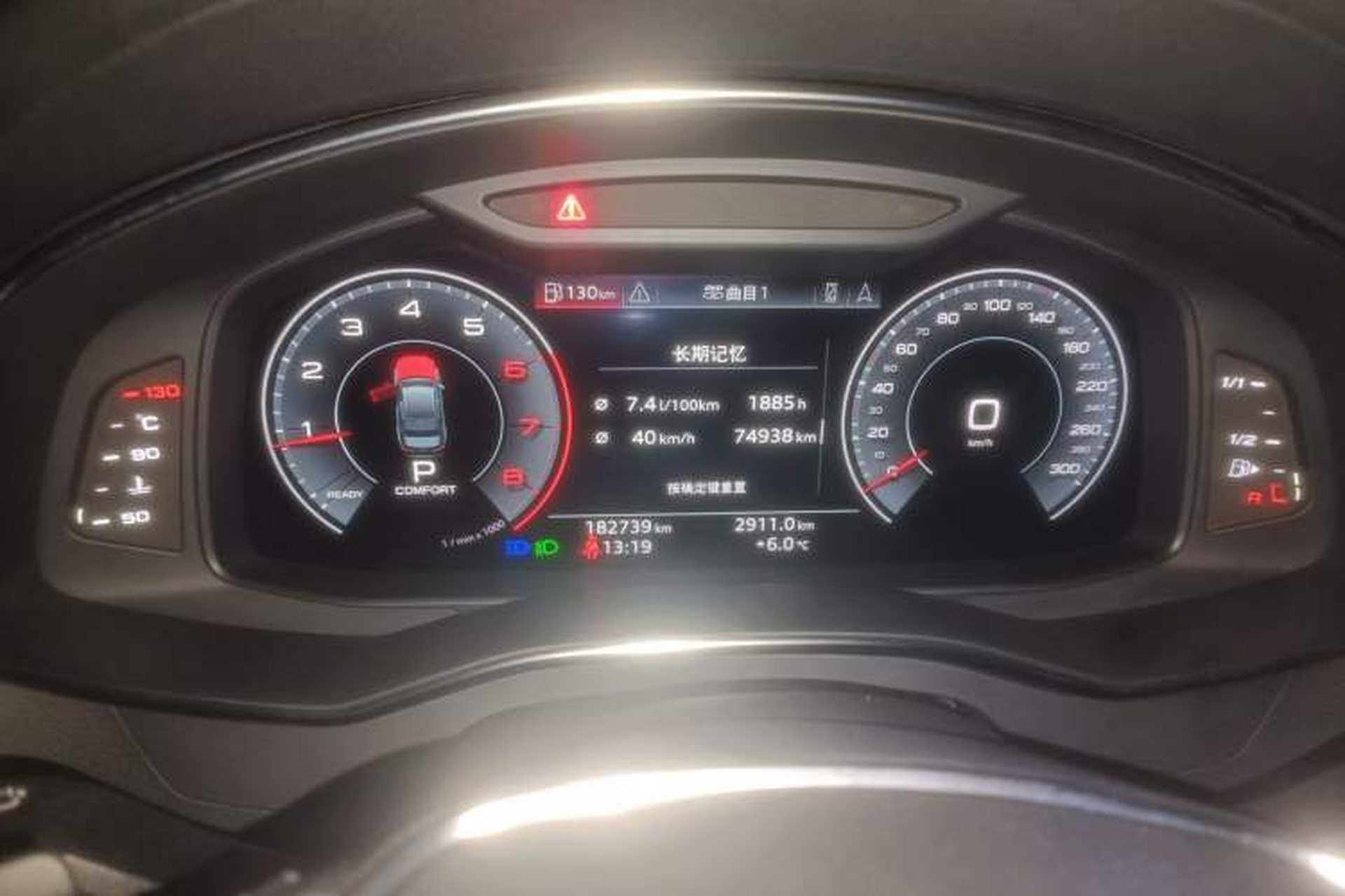 Used Audi A6L 2019 40 TFSI Luxury Dynamic Model Instrument Cluster