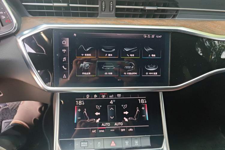Used Audi A6L 2019 40 TFSI Luxury Dynamic Model Audio And AC Panel