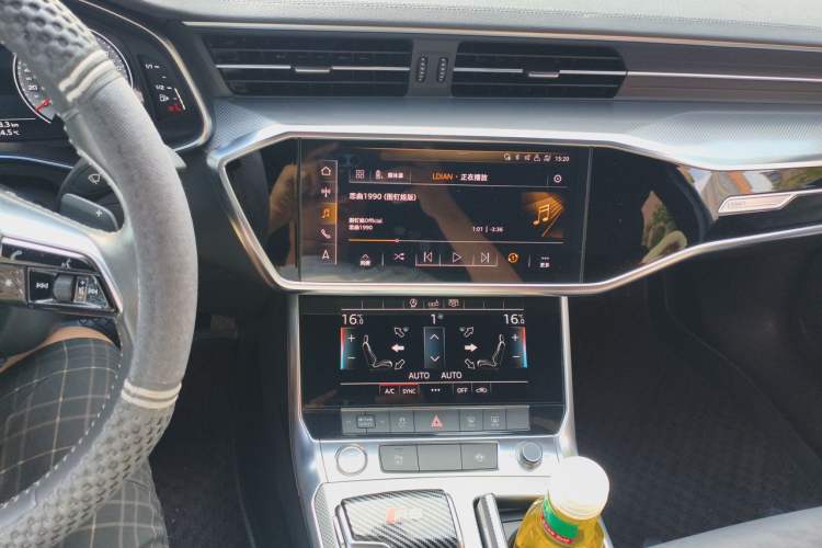 Used Audi A6L 2019 40 TFSI Luxury Dynamic Model Audio And AC Panel