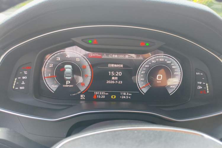 Used Audi A6L 2019 40 TFSI Luxury Dynamic Model Instrument Cluster