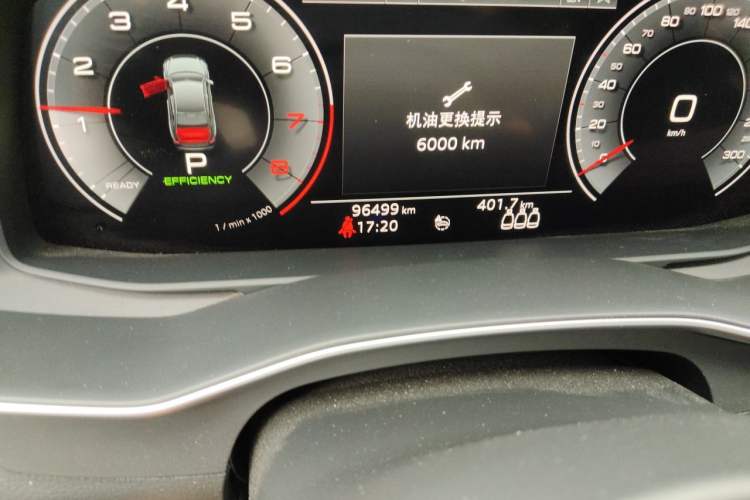 Used Audi A6L 2019 45 TFSI quattro Prestige Elegant Edition Odometer Close Up