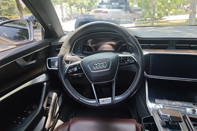 Used Audi A6L 2019 40 TFSI Luxury Dynamic Model Steering Wheel