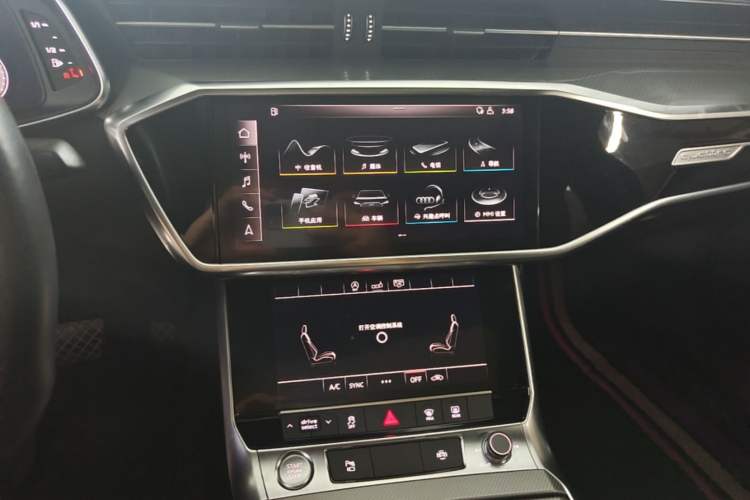Used Audi A6L 2019 45 TFSI quattro Prestige Dynamic Edition Audio And AC Panel