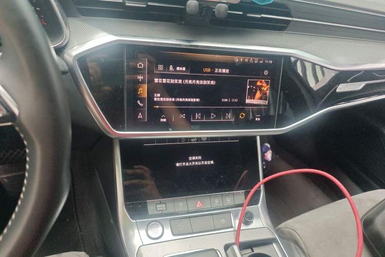 Used Audi A6L 2019 40 TFSI Luxury Dynamic Model Audio And AC Panel