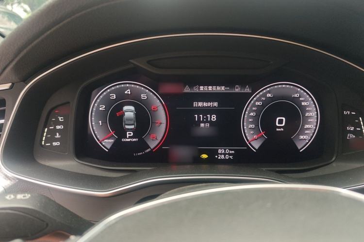 Used Audi A6L 2019 40 TFSI Luxury Dynamic Model Instrument Cluster