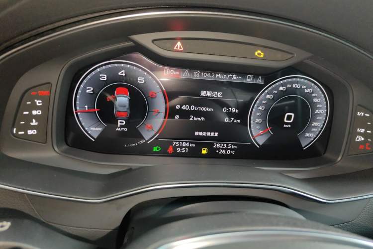 Used Audi A6L 2019 40 TFSI Luxury Dynamic Model Instrument Cluster