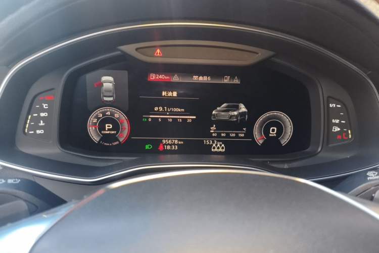 Used Audi A6L 2019 40 TFSI Luxury Dynamic Model Instrument Cluster