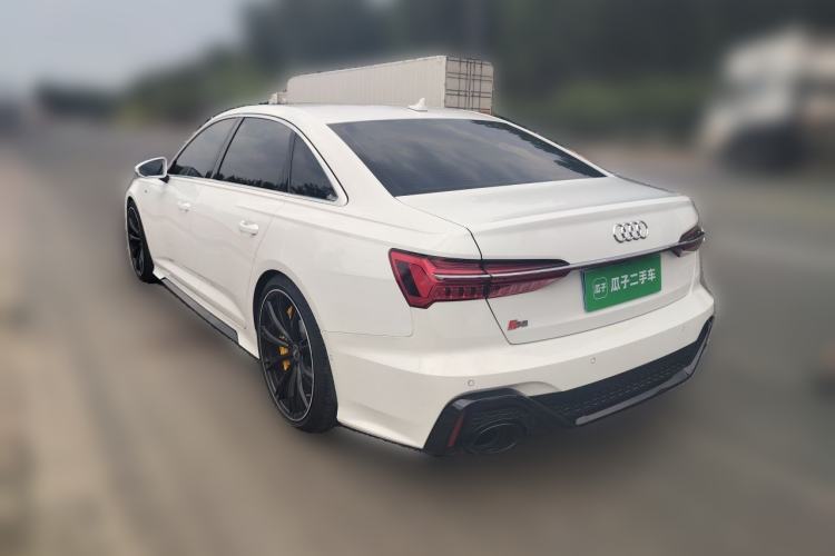 Used Audi A6L 2019 40 TFSI Luxury Dynamic Model Rear Left 45 Deg