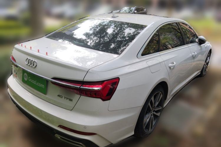 Used Audi A6L 2019 40 TFSI Luxury Dynamic Model Rear Right 45 Deg