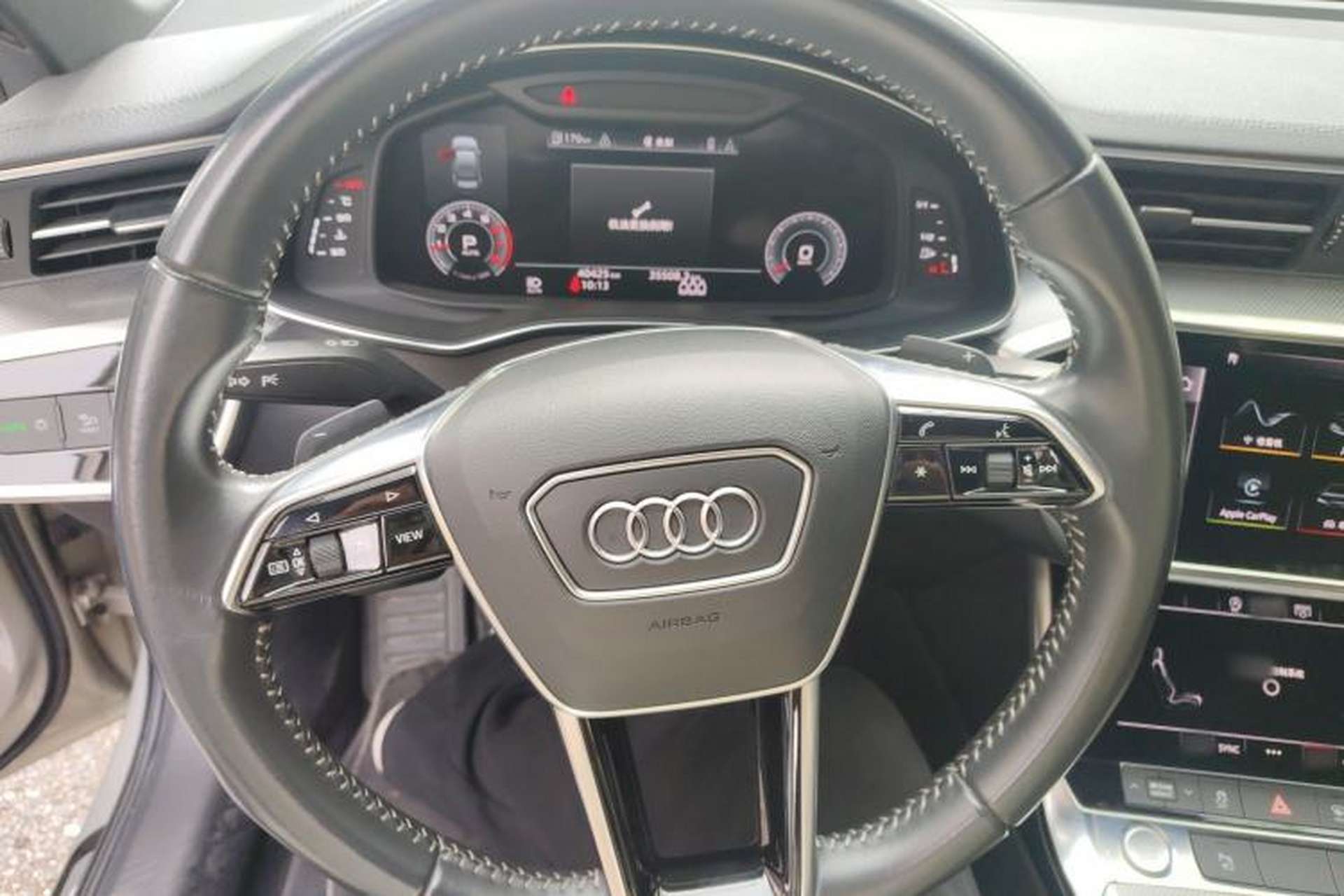 Used Audi A6L 2019 40 TFSI Luxury Dynamic Model Steering Wheel