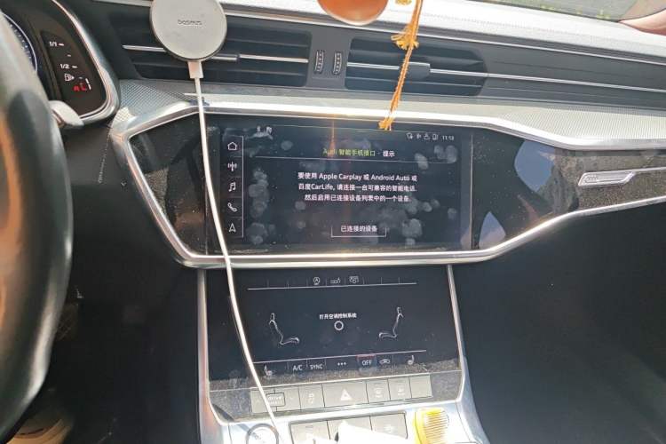 Used Audi A6L 2020 40 TFSI Luxury Dynamic Edition Audio And AC Panel