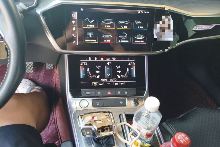 Used Audi A6L 2020 40 TFSI Luxury Dynamic Edition Audio And AC Panel