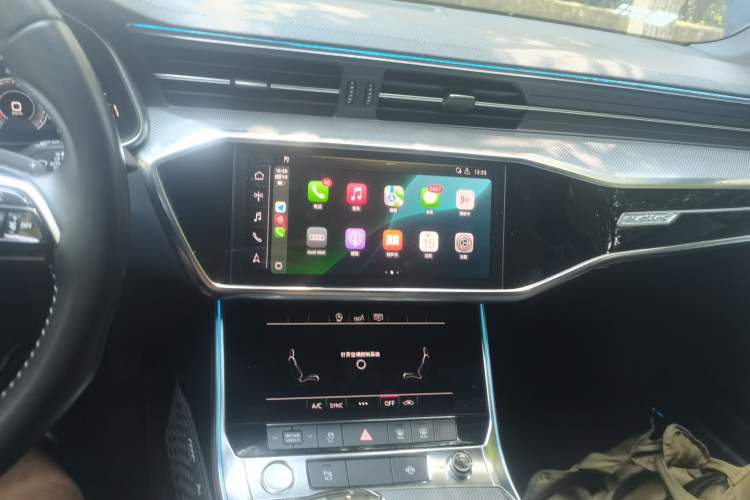Used Audi A6L 2020 40 TFSI Luxury Dynamic Edition Audio And AC Panel
