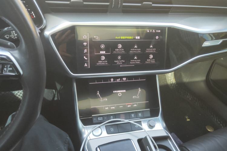 Used Audi A6L 2020 40 TFSI Luxury Prestige Edition Audio And AC Panel