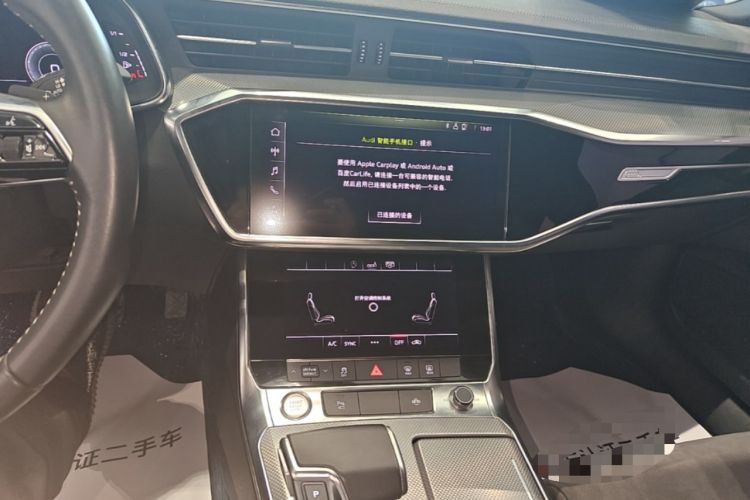 Used Audi A6L 2020 40 TFSI Luxury Dynamic Edition Audio And AC Panel