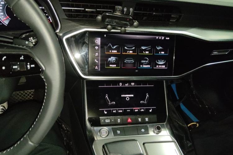 Used Audi A6L 2020 40 TFSI Luxury Dynamic Edition Audio And AC Panel
