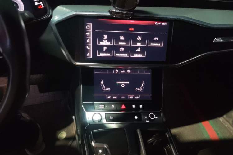 Used Audi A6L 2020 40 TFSI Luxury Dynamic Edition Audio And AC Panel