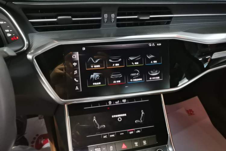 Used Audi A6L 2020 45 TFSI Prestige Elegant Edition Audio And AC Panel