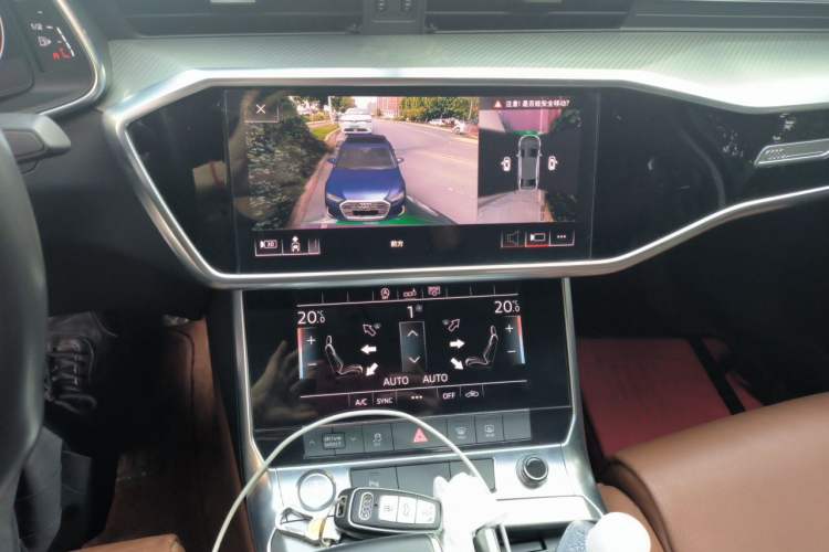 Used Audi A6L 2020 40 TFSI Luxury Prestige Edition Audio And AC Panel