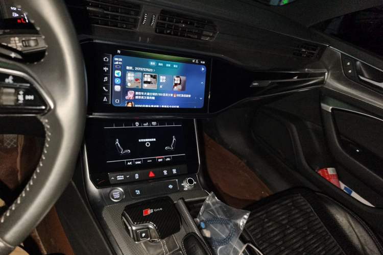 Used Audi A6L 2020 40 TFSI Luxury Dynamic Edition Audio And AC Panel
