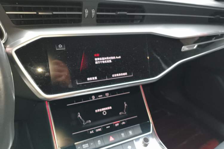 Used Audi A6L 2020 45 TFSI Prestige Elegant Edition Audio And AC Panel