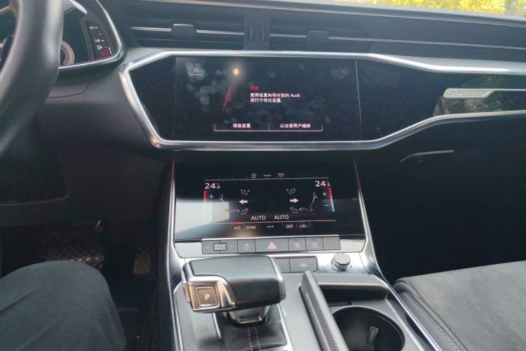 Used Audi A6L 2020 40 TFSI Luxury Dynamic Edition Audio And AC Panel