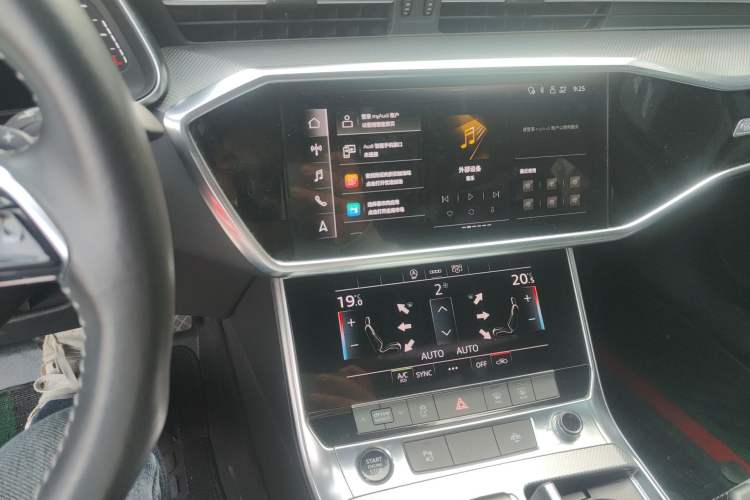 Used Audi A6L 2020 40 TFSI Luxury Dynamic Edition Audio And AC Panel