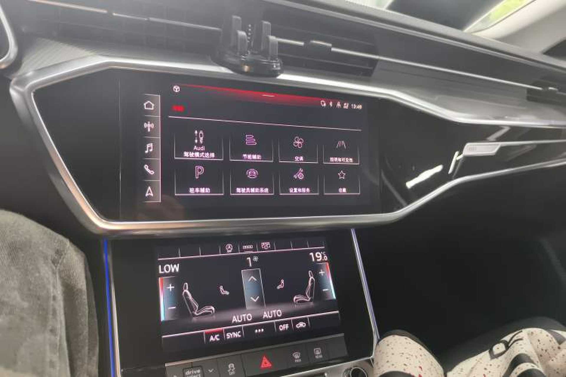Used Audi A6L 2020 40 TFSI Luxury Dynamic Edition Audio And AC Panel