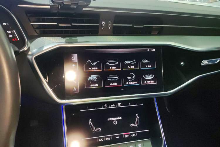 Used Audi A6L 2020 45 TFSI Prestige Elegant Edition Audio And AC Panel