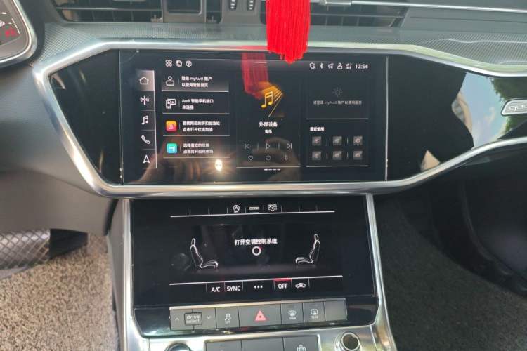Used Audi A6L 2020 40 TFSI Luxury Dynamic Edition Audio And AC Panel