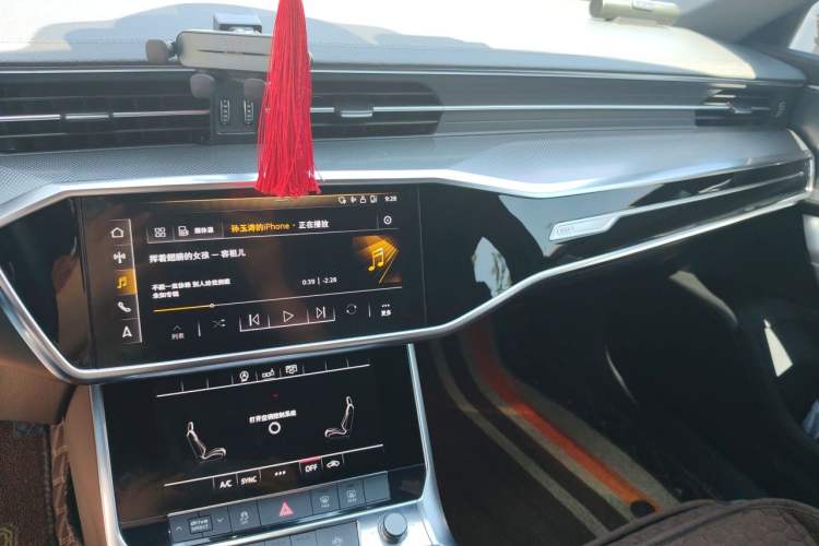 Used Audi A6L 2020 45 TFSI Prestige Dynamic Edition Audio And AC Panel