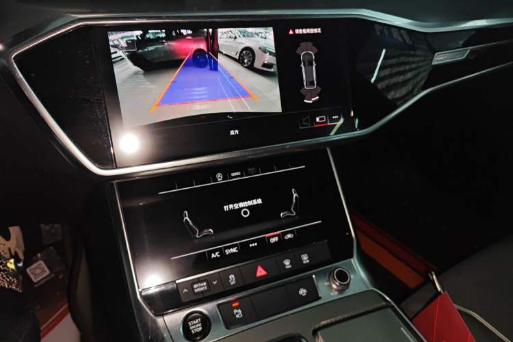 Used Audi A6L 2020 40 TFSI Luxury Dynamic Edition Audio And AC Panel