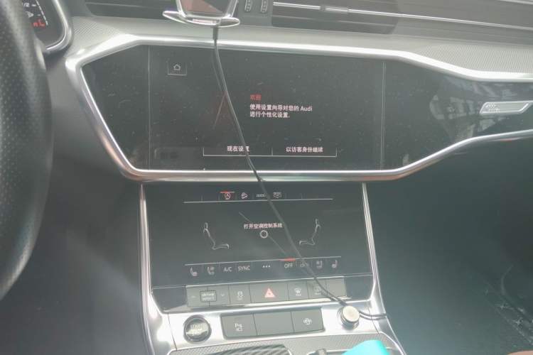 Used Audi A6L 2020 45 TFSI Prestige Dynamic Edition Audio And AC Panel
