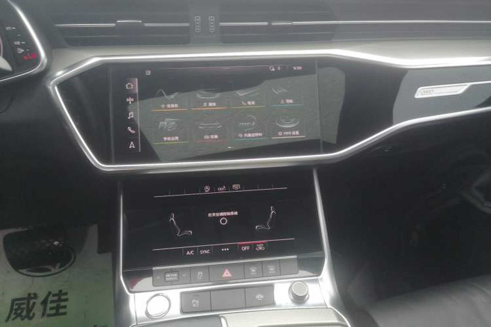 Used Audi A6L 2020 45 TFSI Prestige Elegant Edition Audio And AC Panel