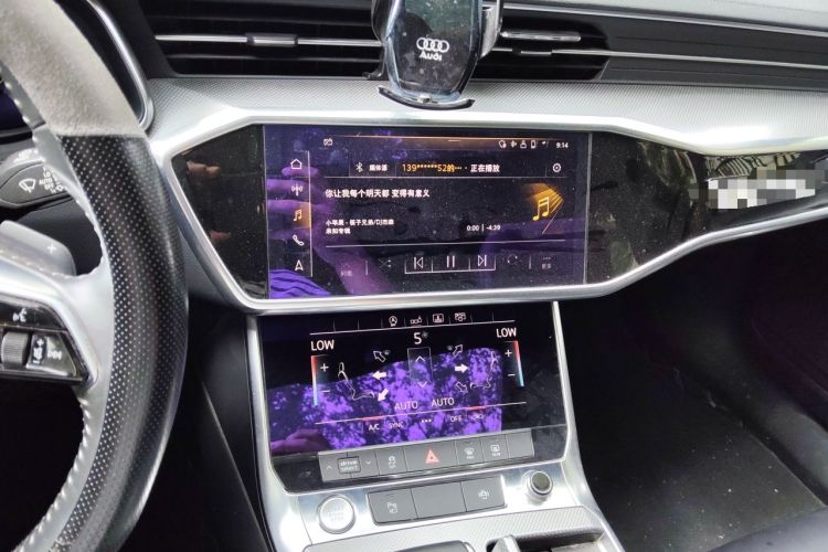 Used Audi A6L 2020 40 TFSI Luxury Dynamic Edition Audio And AC Panel